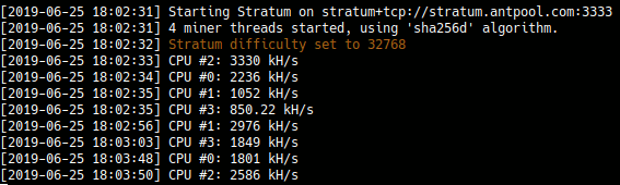 desktop hash rate