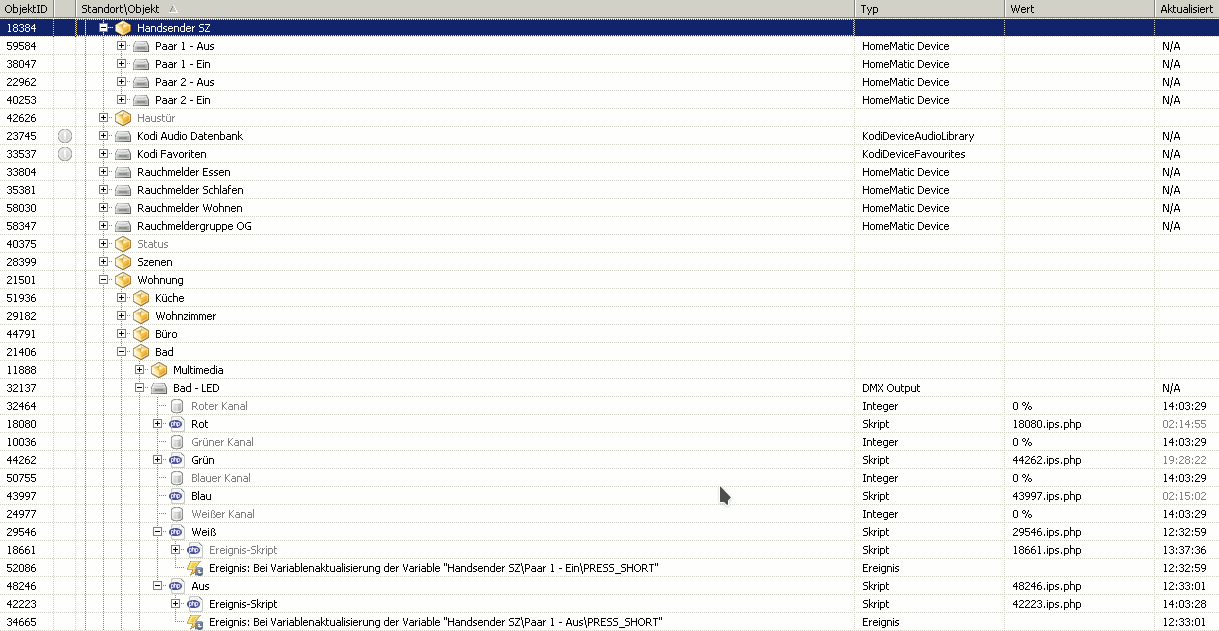 homematic funk handsender ip symcon