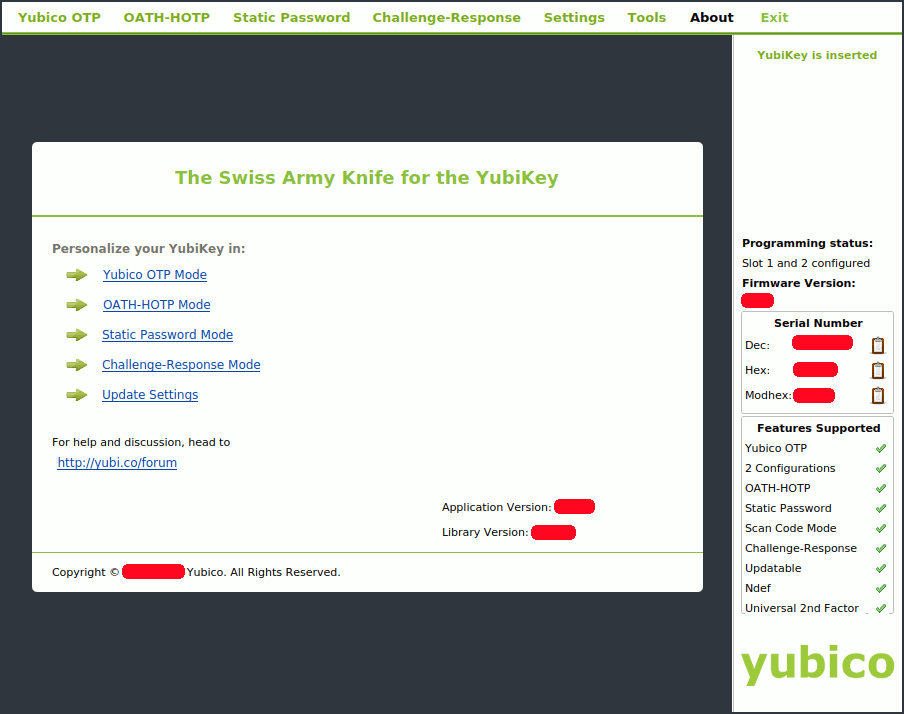 yubikey challenge response