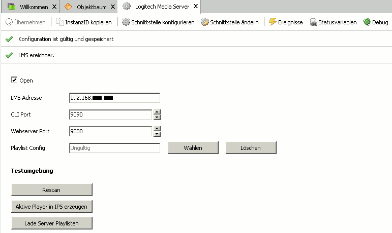 ip symcon squeezebox instanz