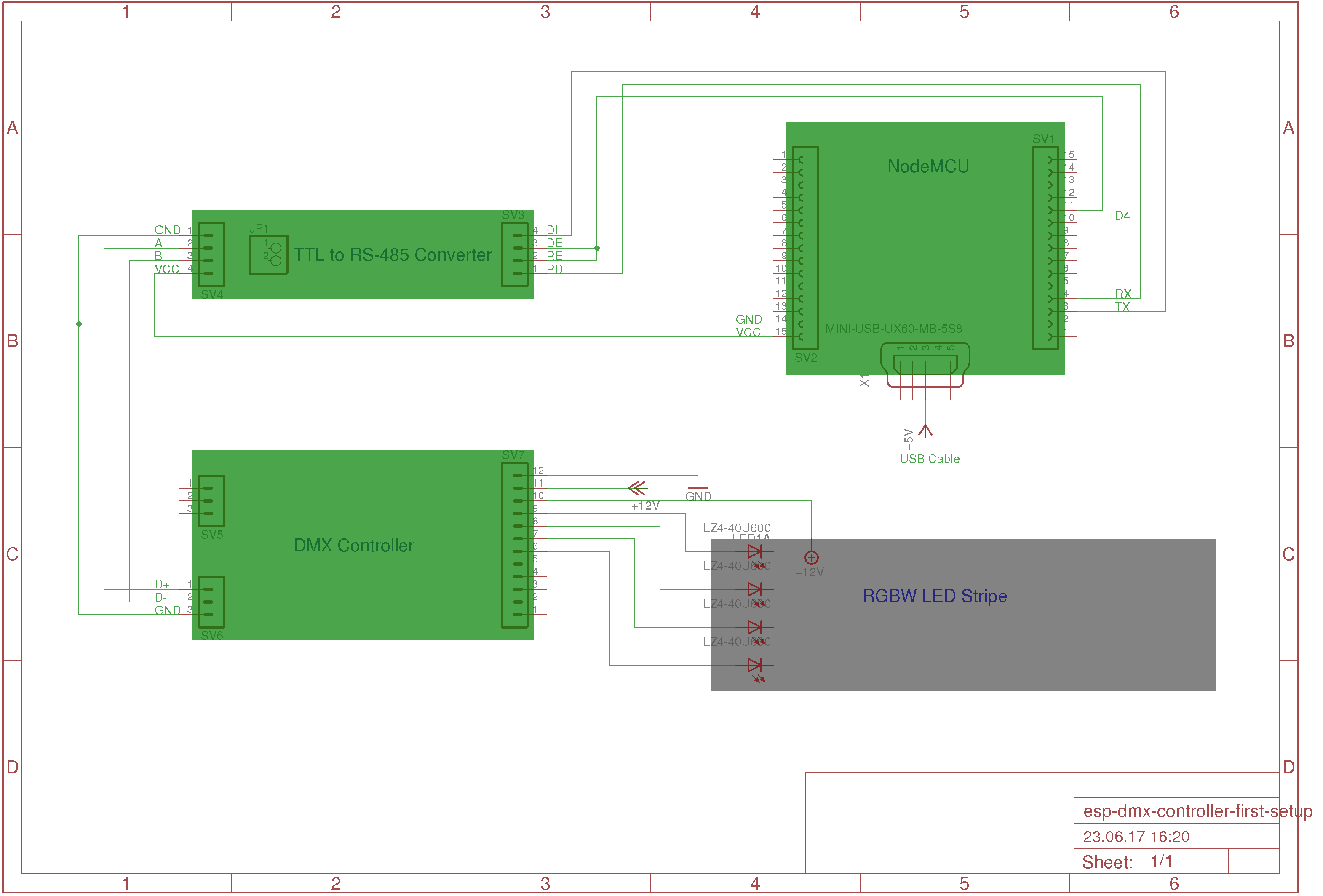 esp dmx controller first setup