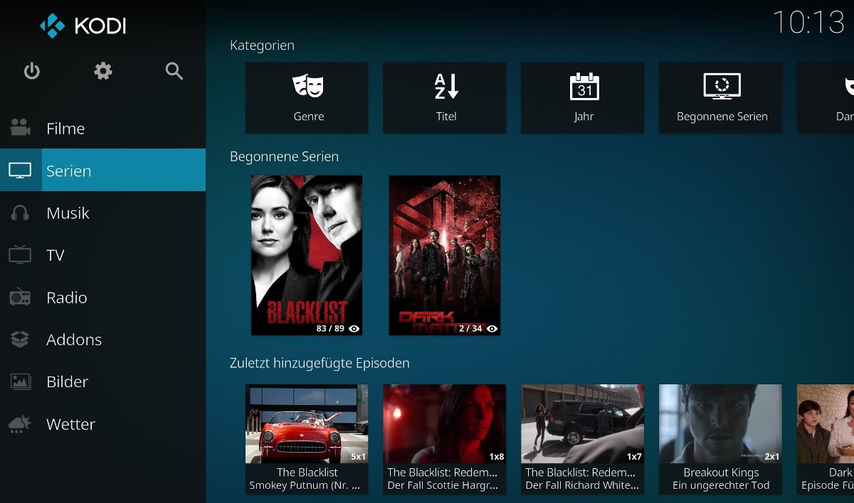 kodi serien